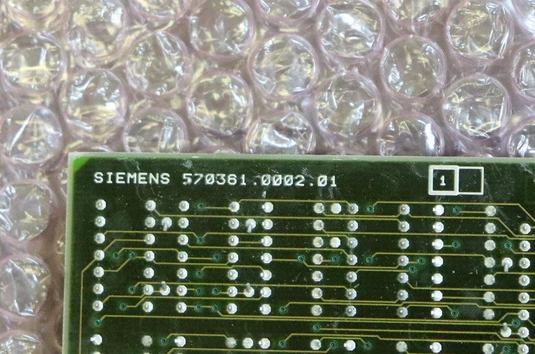 SIEMENS SINUMERIK 800 Analogeingabe 6FX1136-1BA01 Nr. 57036191.01 Erzeugnisst. C