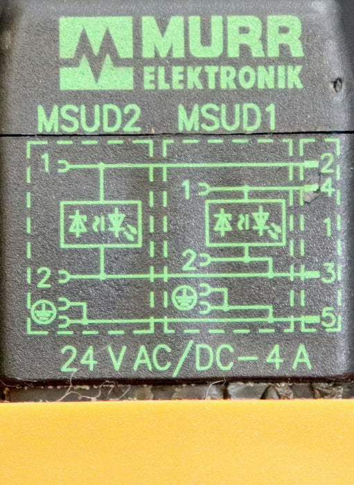 FESTO MURR Magnetventil + MSUD Doppelventilstecker MD-5/3E-D-1 C Art.Nr. 43349