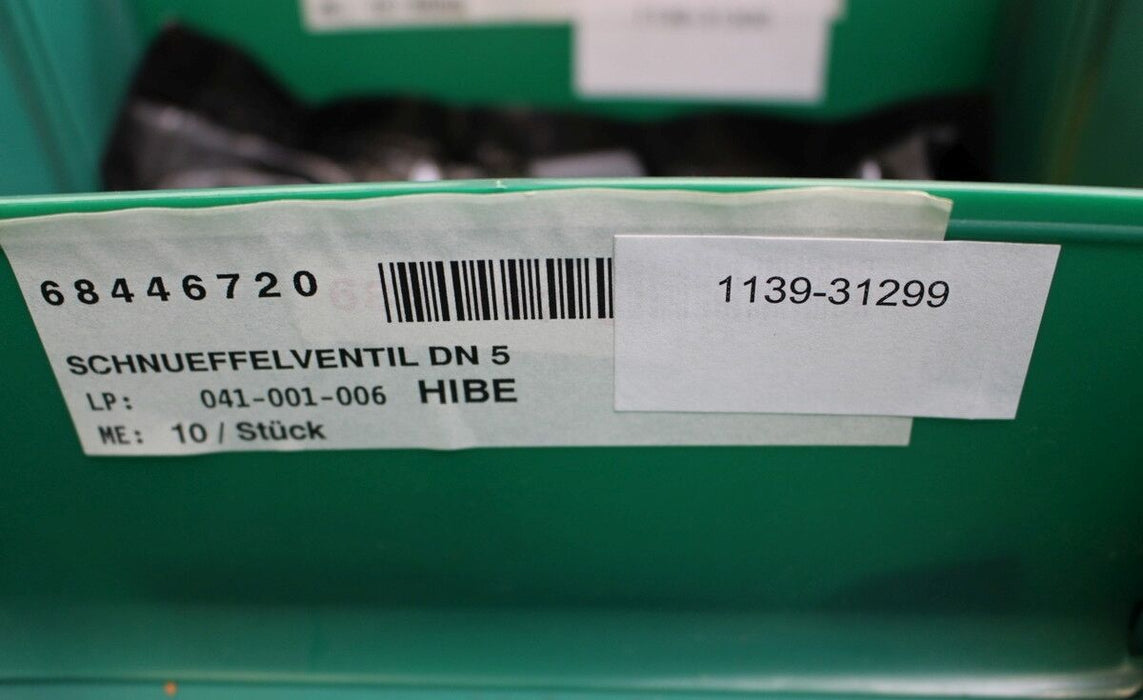 LEWA Schnüffelventil DN5 - 011031.002 - für Zweifach-Membrandosierpumpe FK M2