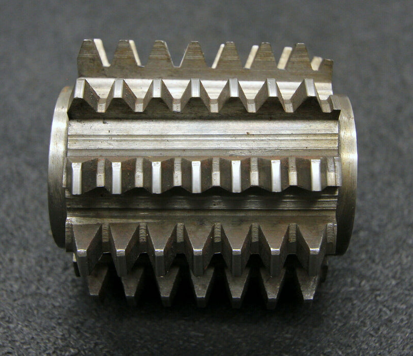 Vollstahlwälzfräser gear hob m= 2,5mm 20° EGW Ø65x70xØ22mm mit LKN 1gg. Rechts
