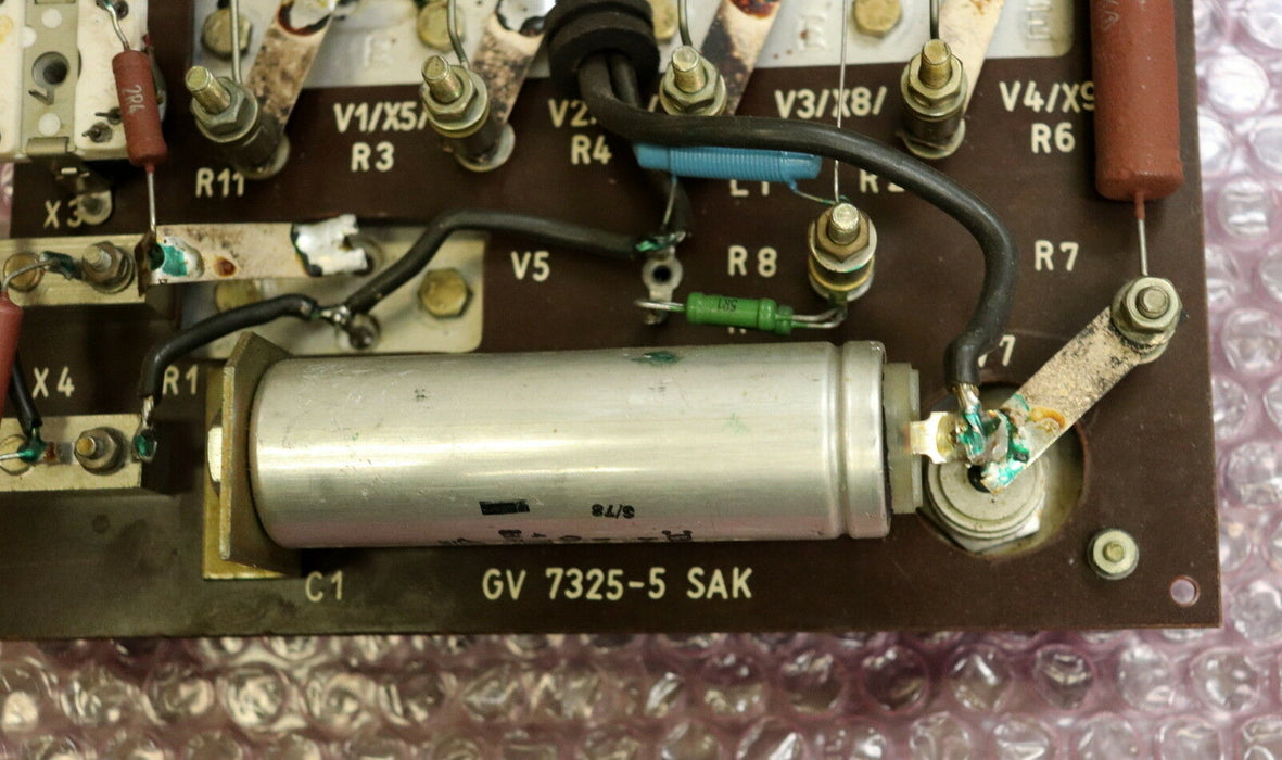 VEM NUMERIK RFT DDR Steuerungsmodul GV 7325-5 SAK mit 5x TESLA KU607 gebraucht