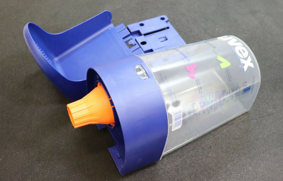 UVEX 2112000 One2Click-Gehörschutzspender ohne Inhalt geeignet für UVEX Einweg