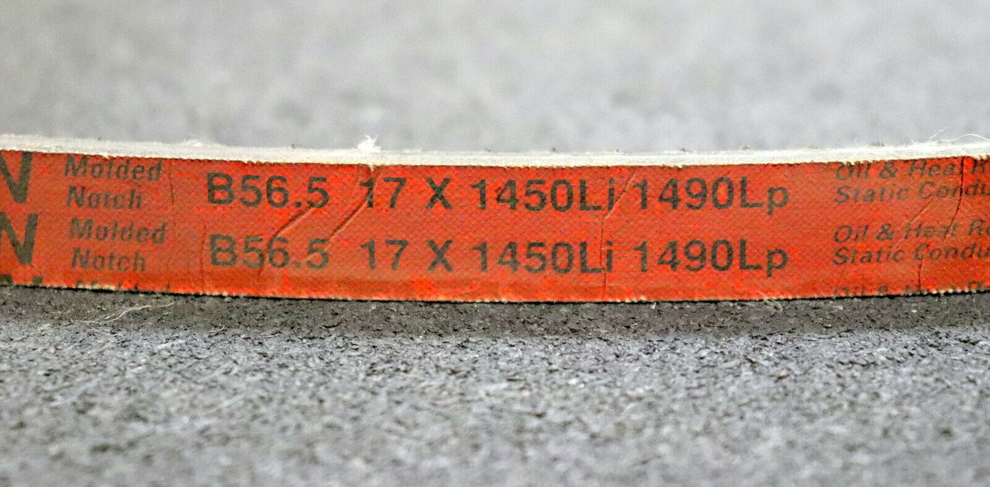 GATES Keilriemen 17x1450 Li B56,5 1490Lp Hi-Power MN Innenlänge 1450