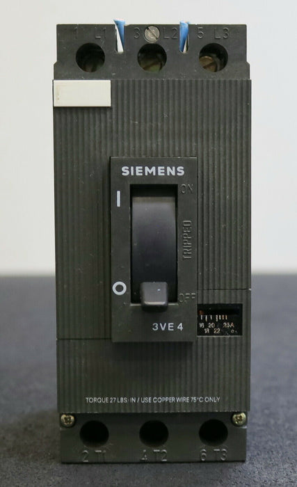 SIEMENS Leistungsschalter 16-25A 300A 3VE4200-8CP00 - gebraucht