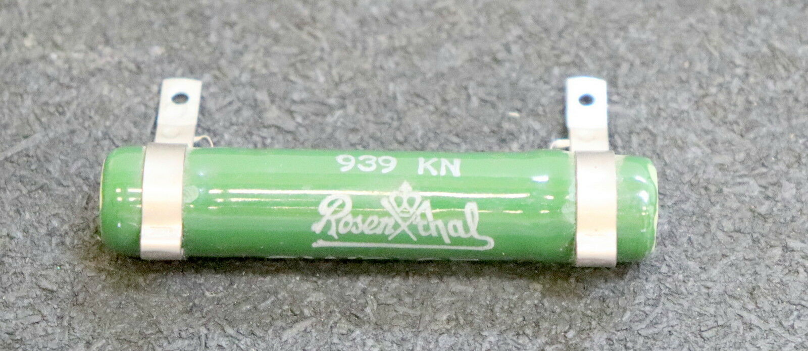 ROSENTHAL RIG-Widerstand glasierter Drahtwiderstand Typ 939KN 1500 Ohm GWS 25