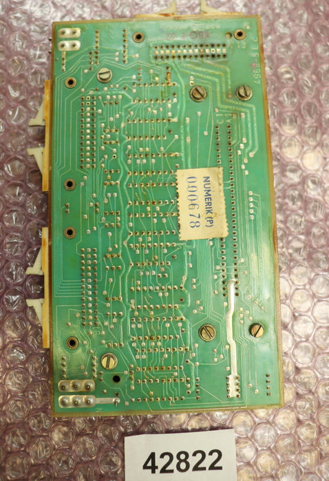 VEB NUMERIK Platine 65080 4968-5 KBG-P 62 gebraucht voll funktionsfähig geprüft