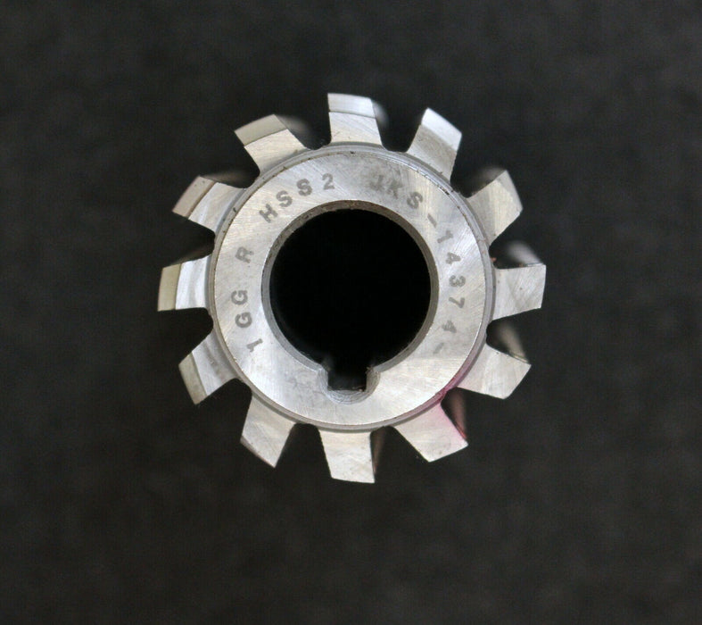 KÖPFER Zahnwellen-Wälzfräser m=2,0 32x48x13mm mit LKN 12 Spannuten 1-gg. Rechts