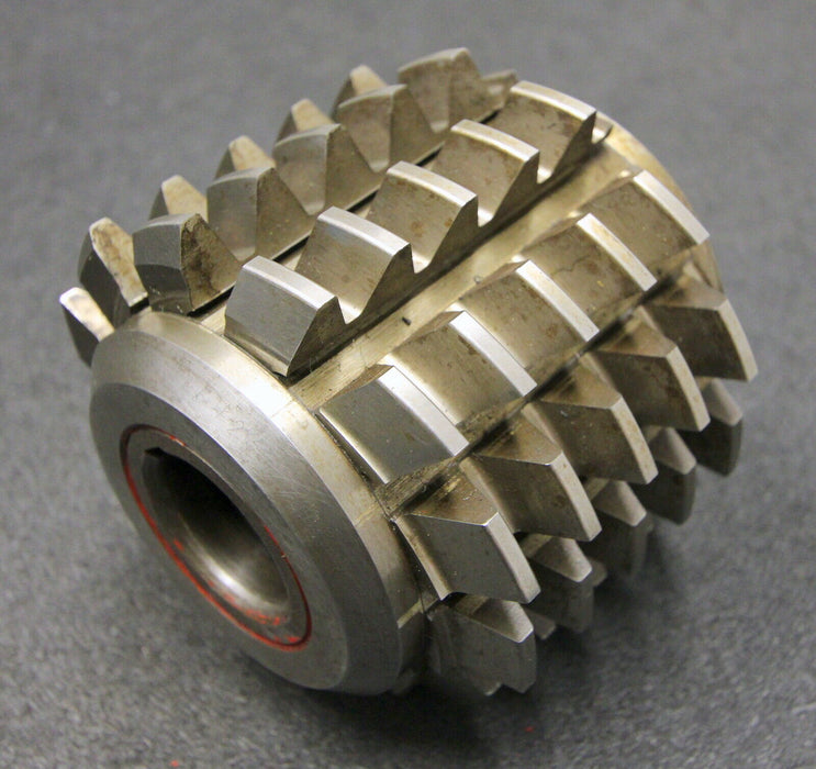 SAAZOR Stollenwälzfräser involute spline hob Fertigfräser m= 5mm BP I 20° EGW