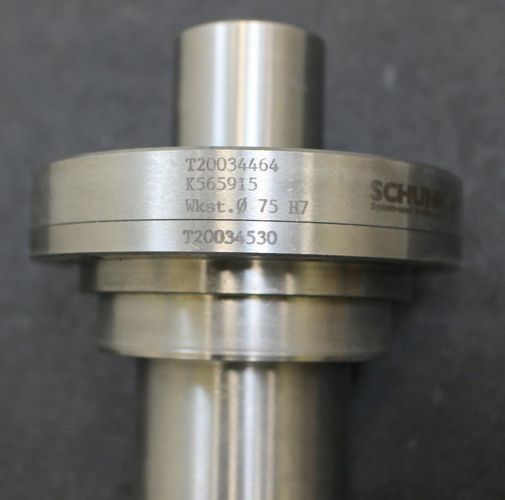 SCHUNK Spanndorn 2-teilig Zylindrische Aufnahme D=40mm Werkstückd. 75H7 GL:155mm