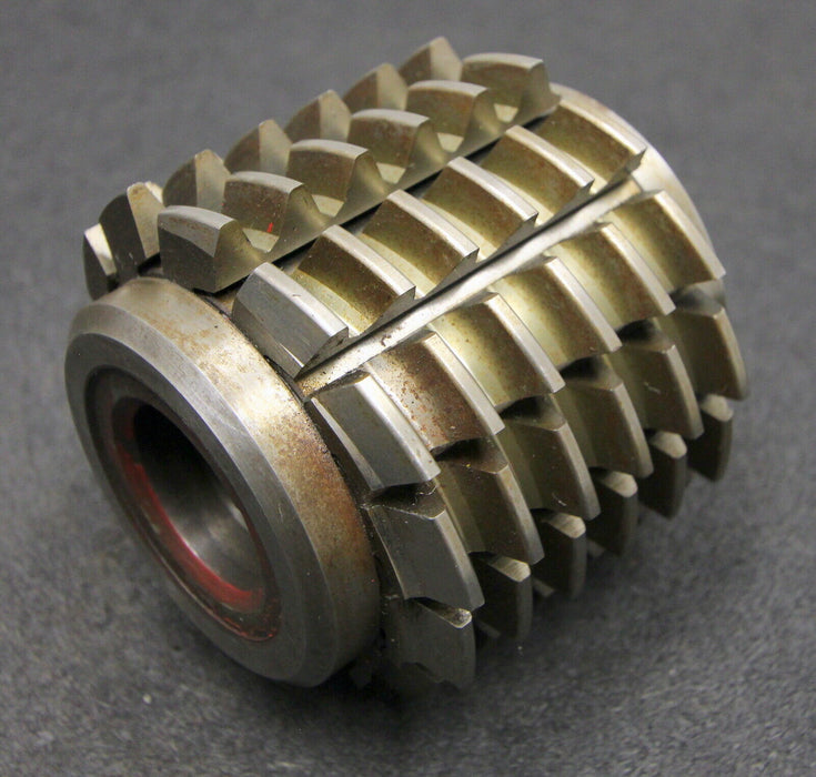 SAAZOR Stollenwälzfräser involute spline hob m = 3,75mm 19°50´ EGW Ø95x90xØ32mm