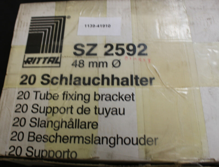 RITTAL 20 Stück Schlauchhalter für Kabelschlauch SZ 2592 D: 48mm