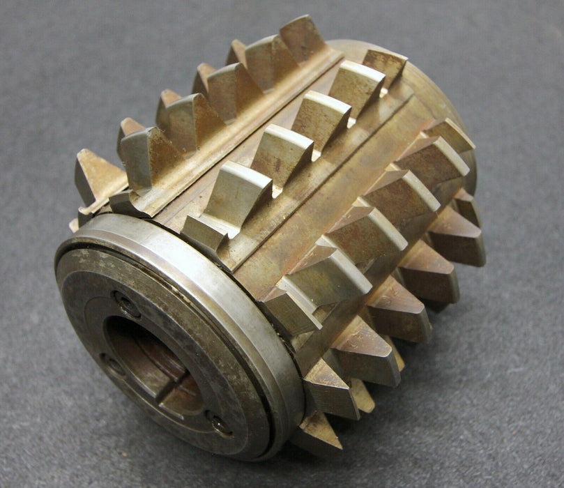 KLINGELNBERG Stollenwälzfräser involute spline hob m= 6,5mm 20° EGW 1gg. Rechts