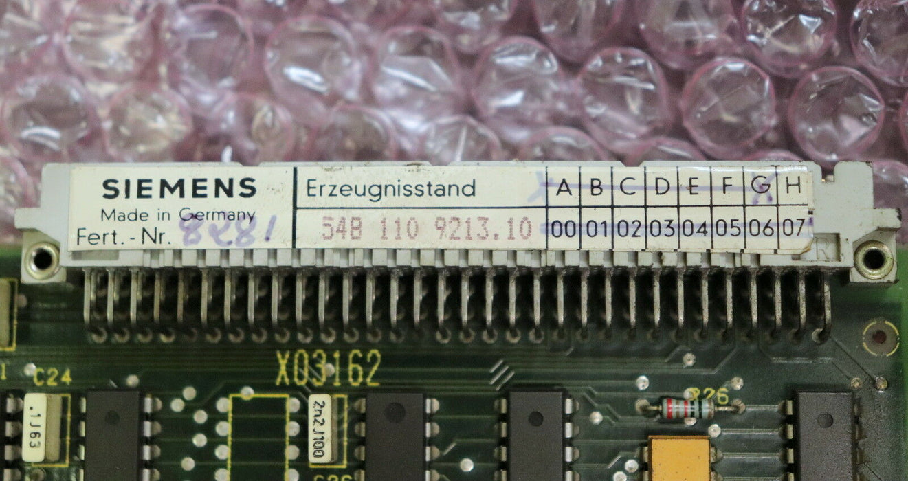 SIEMENS SINUMERIK Koppelbaugruppe 6FX1111-0AN02 Version G - 548 110 9231.10