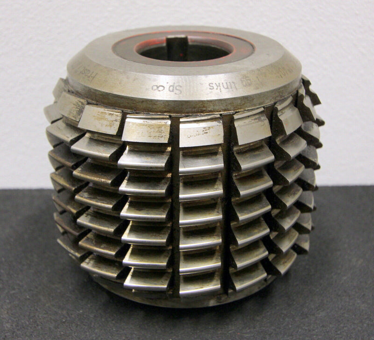 SAAZOR Stollenwälzfräser involute spline hob m = 3,5mm 19°50´ EGW Ø120x110xØ40mm