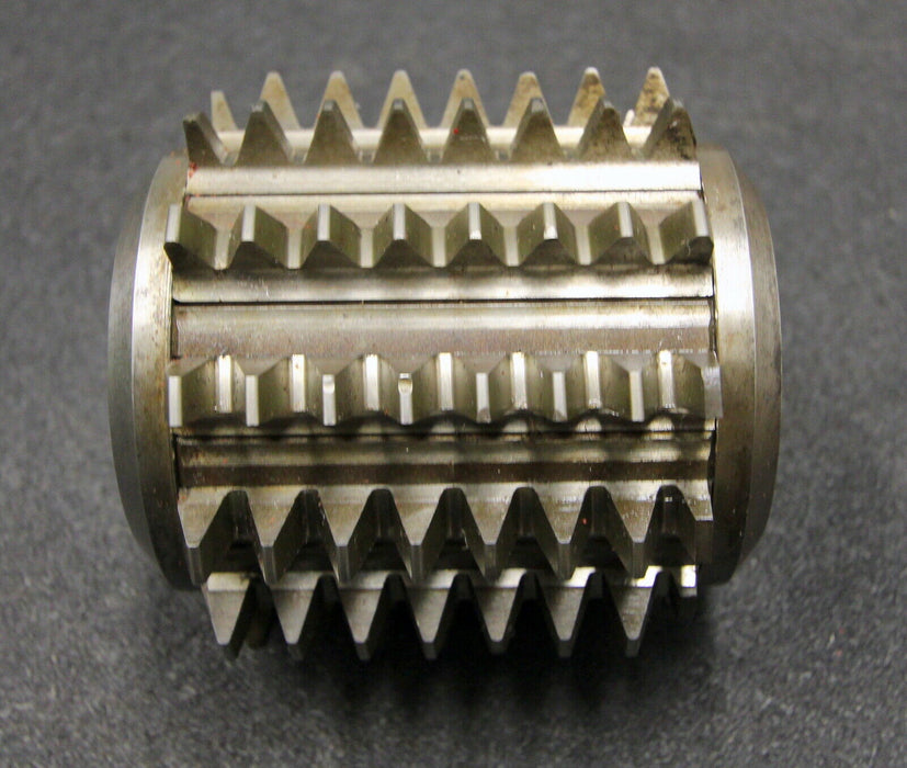 SAAZOR Stollenwälzfräser involute spline hob Vorfräser m= 3,5mm BP IV 20° EGW