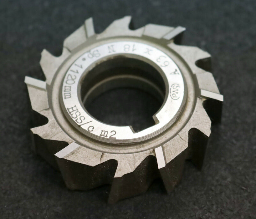PWS Scheibenfräser nach DIN885 Form A Typ N kreuzverzahnt Ø 63 x 18 x Ø 27mm