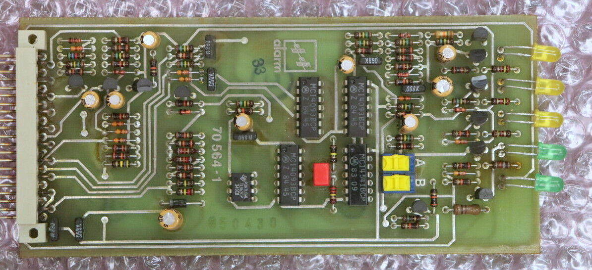 eff-eff Platine für Brandmeldeanlage 70564 Alarm Stempelung 850430 - gebraucht