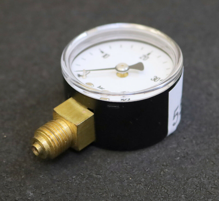EMPEO Manometer pressure gauge 0-40bar senkrecht Anschlussgewinde G1/4“