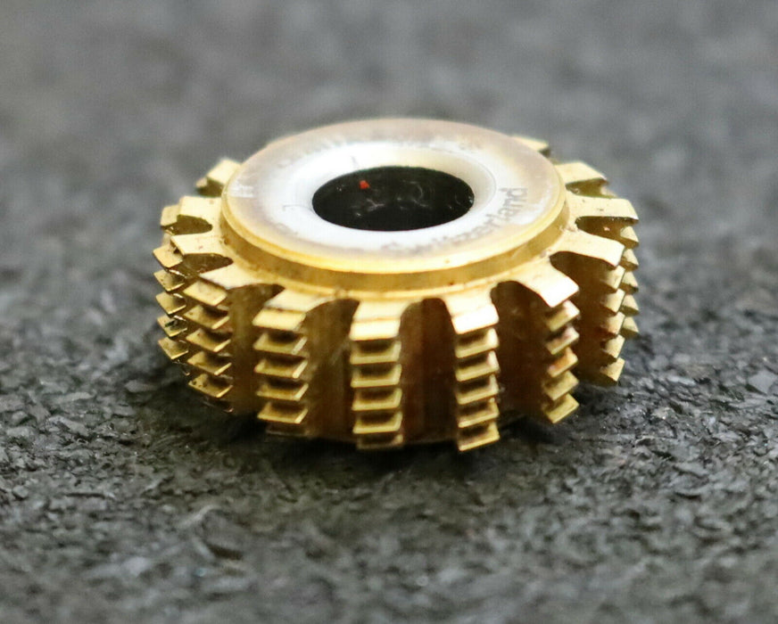 MIKRON Vollstahl-Wälzfräser No. 0796 m= 0,40 ho= 0,90 Abmessungen Ø24x10xØ8mm