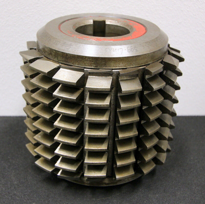 SAAZOR Stollenwälzfräser involute spline hob m= 4,5mm 19°45´ EGW Ø150x140xØ50mm