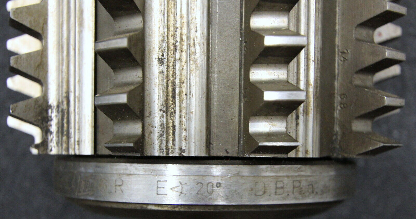 KLINGELNBERG Stollenwälzfräser involute spline hob m= 4mm BP III Ø130x130xØ40mm