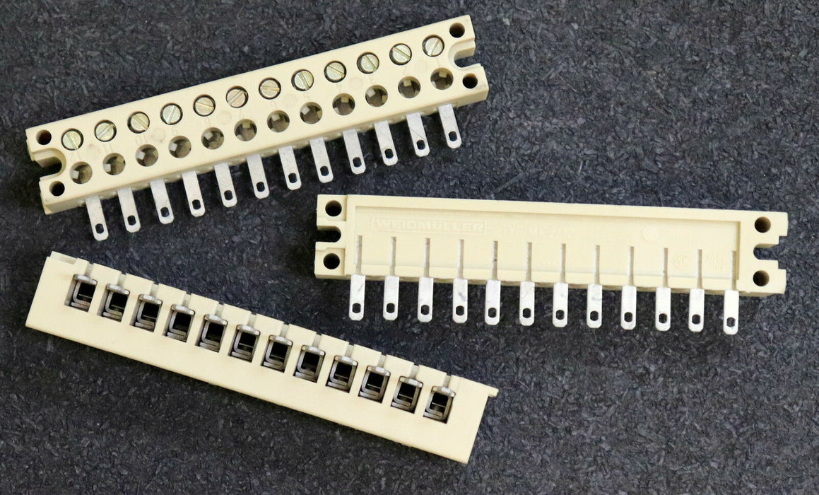 WEIDMÜLLER 3 Stück Klemme MK2/12 PA Nr. 024126 - unbenutzt 3 Stück