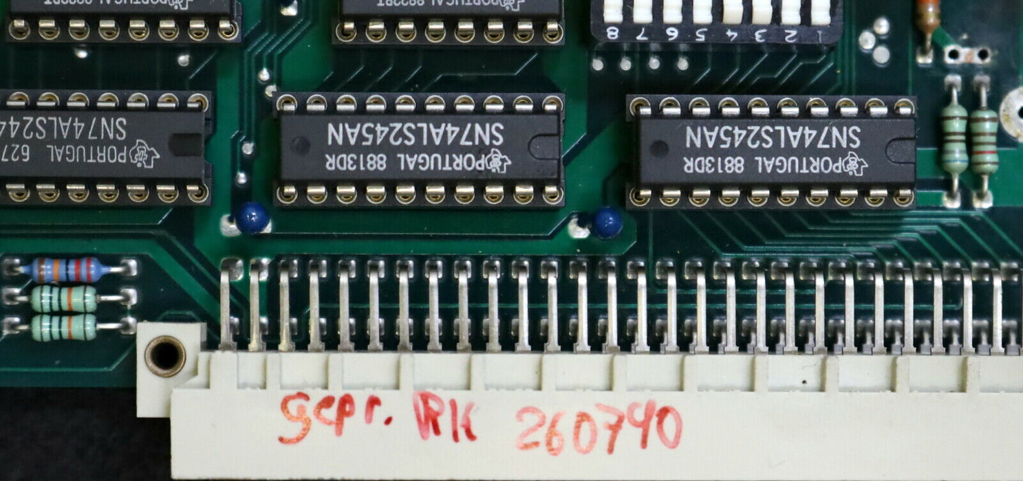 IMAC KLINGELNBERG KWS Einschubplatine pas-2nc LP.T V6 kws EB 68000 SRAM 3 V1