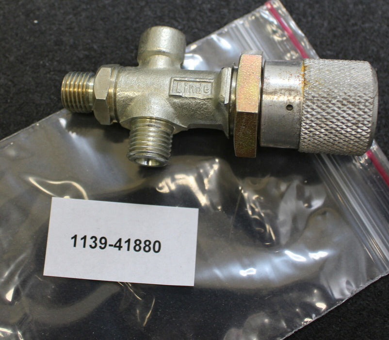 LINDE Manometerventil Anschlüsse 2 G 1/2"
