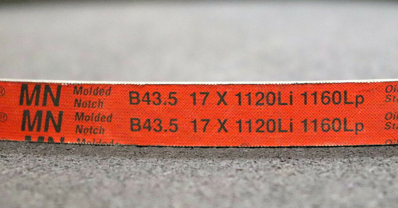 GATES Keilriemen 17x1120 Li B43,5 1160Lp Hi-Power MN 6H Innenlänge 1120