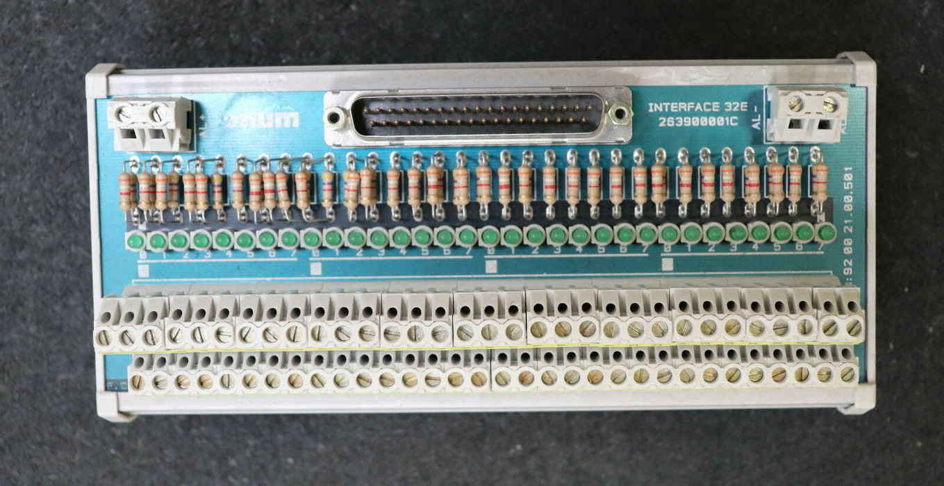 NUM Interface 32E 263900001C IFA: 92 00 21.00.501 32 Eingänge gebraucht