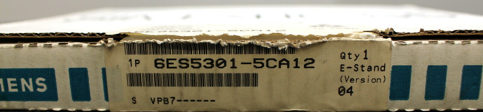 SIEMENS SIMATIC S5 Anschaltung 6ES5301-5CA12 E-Stand Version 4