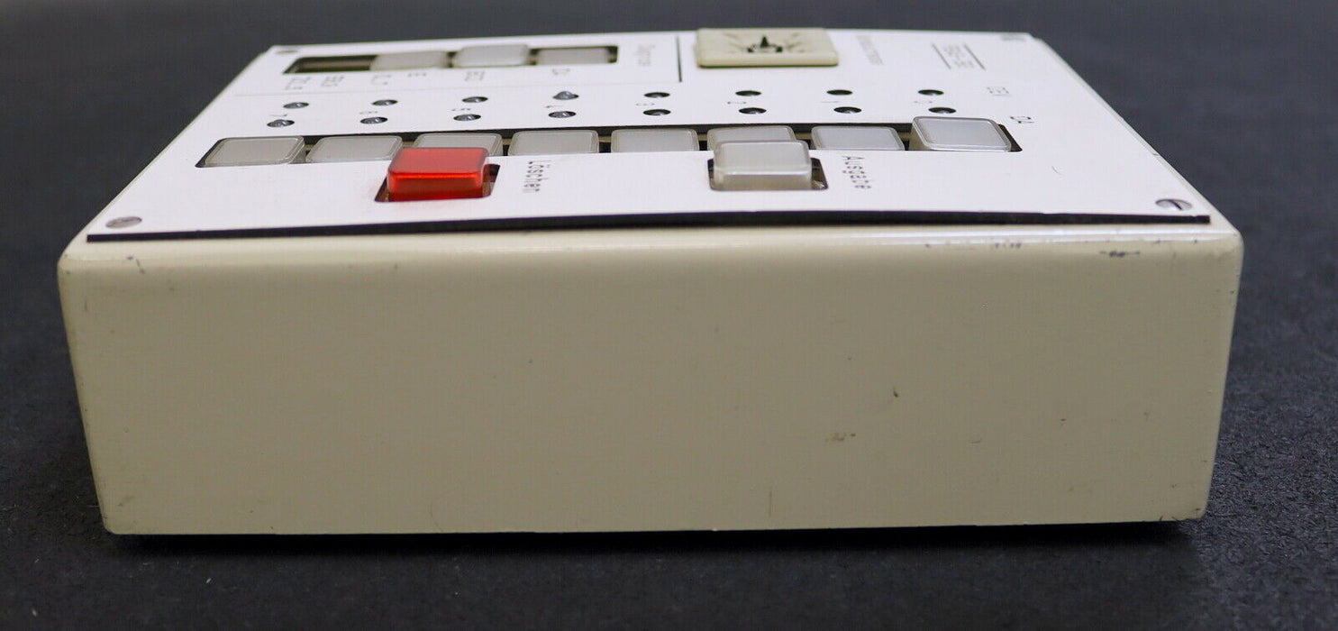 VEB NUERMIK DDR Bediengerät PEAS-IBG gebraucht ! 1 Taste fehlt !