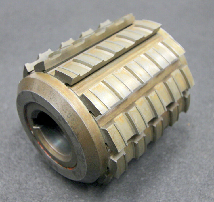 SAAZOR Keilwellenwälzfräser spline hob 8 Keile 46,2x50x9,10 mit Höcker 1gg. Re