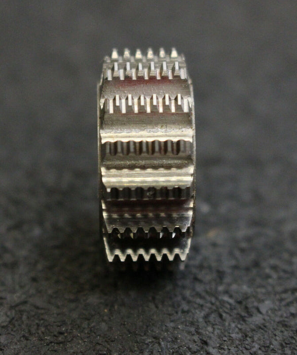 KÖPFER Vollstahl-Wälzfräser m= 0,4mm 20° EGW U2 1gg. rechts 15 Spannuten