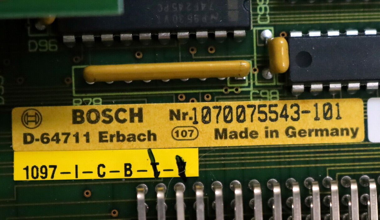 BOSCH CNC CPU-Karte CP/MEM5 Best.-Nr. 1070075543-101 CP/MEM5-3MB30F32 o.G.