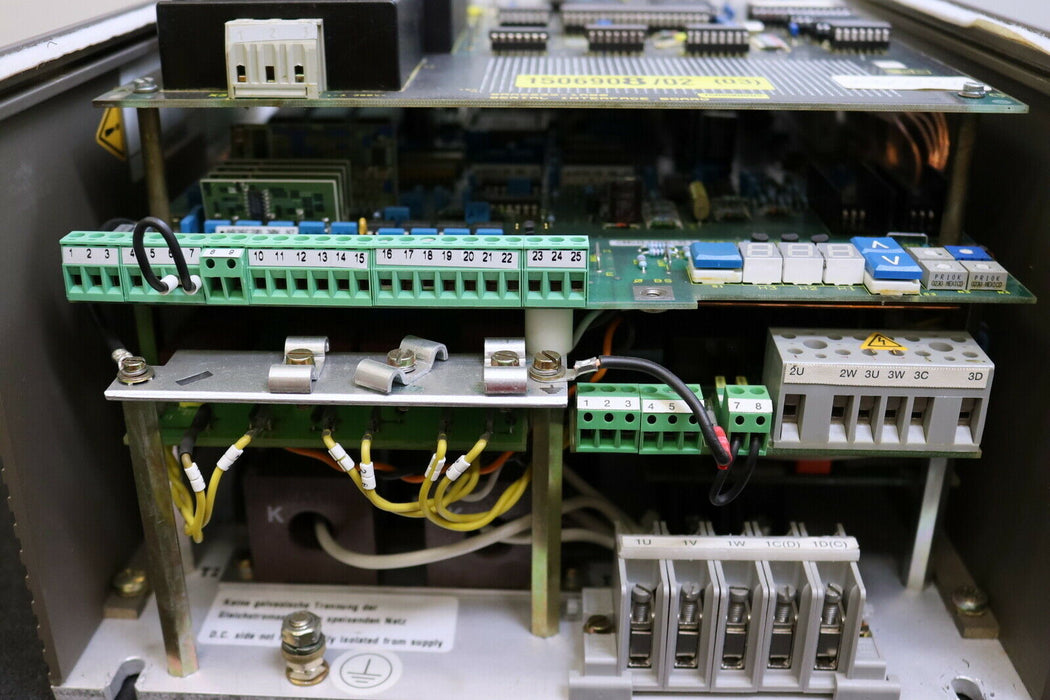 SIEMENS SIMOREG-K 6RA2218-6GV62-0 30A 16KW für Vierquadrantenantrieb