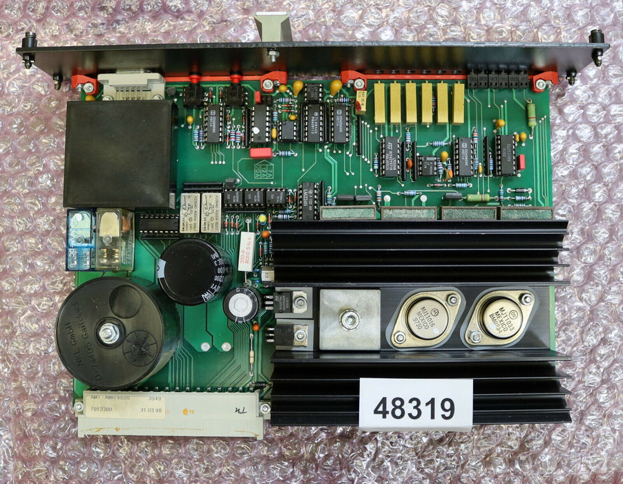 AMT Regelkarte Amplifier AMR 6020 Platine ID-Nr. 7013200 - gebraucht
