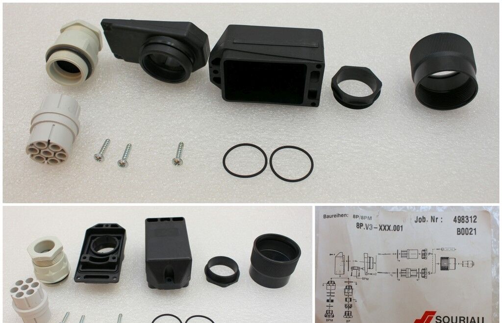 SOURIAU Stecker 8P.V3-XXX.001 B00077AS