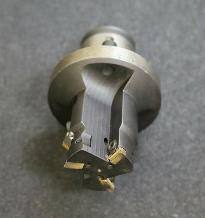 KOMET ABS-Wendeplattenfräser 2-stufig ABS 63 Ø34,4mm auf Länge 61mm Ø37,4mm