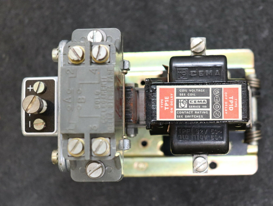 CEMA On/Off Delay relay mit TPF110 + TP1D +TP1E + MI-1 gebraucht