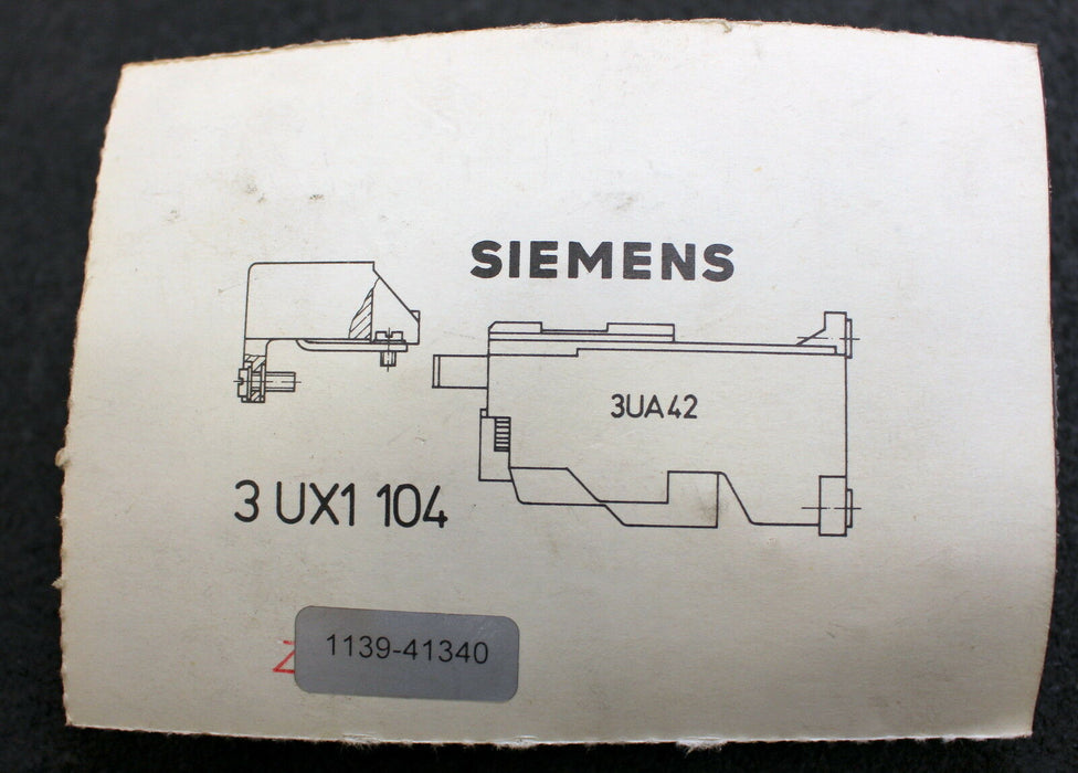 SIEMENS Anschlussleiste contact block 3UX1104