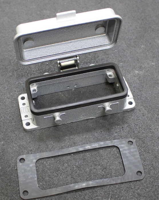 HARTING 3 Stück HAN 16B niedrige Bauform 09300160317 00 Sockelgehäuse