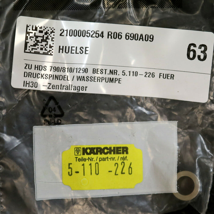 KÄRCHER Hülse 5.110-226.0 für HDS 790/810/1290 für Druckspindel / Wasserpumpe