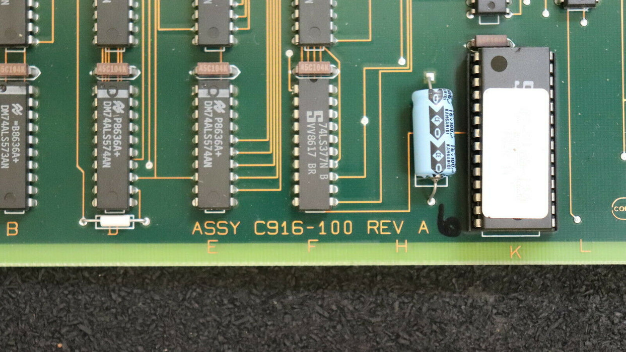 GOULD CPU C916 PCB C916-100 REV AI for segment schedule 984