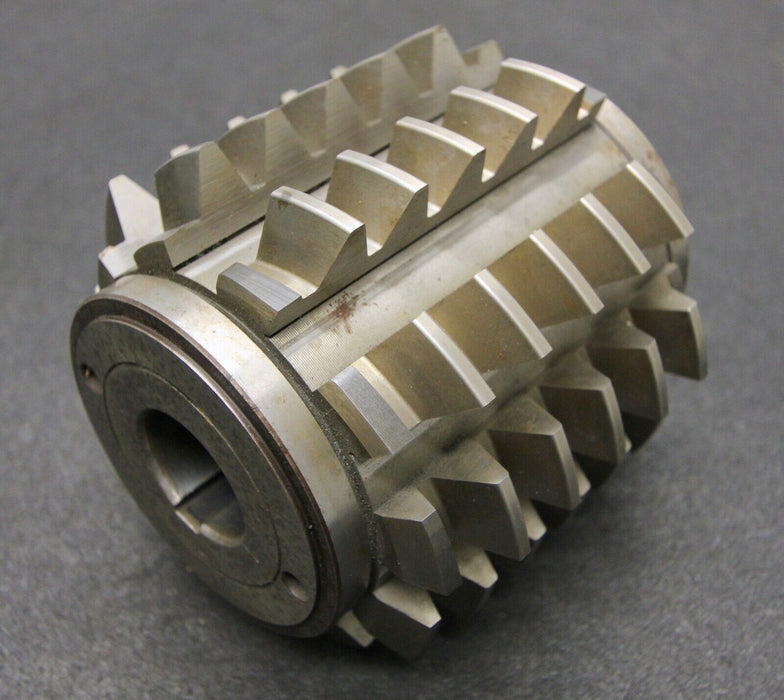 FETTE Stollenwälzfräser involute spline hob m= 5,5mm BP II nach DIN3972 20° EGW