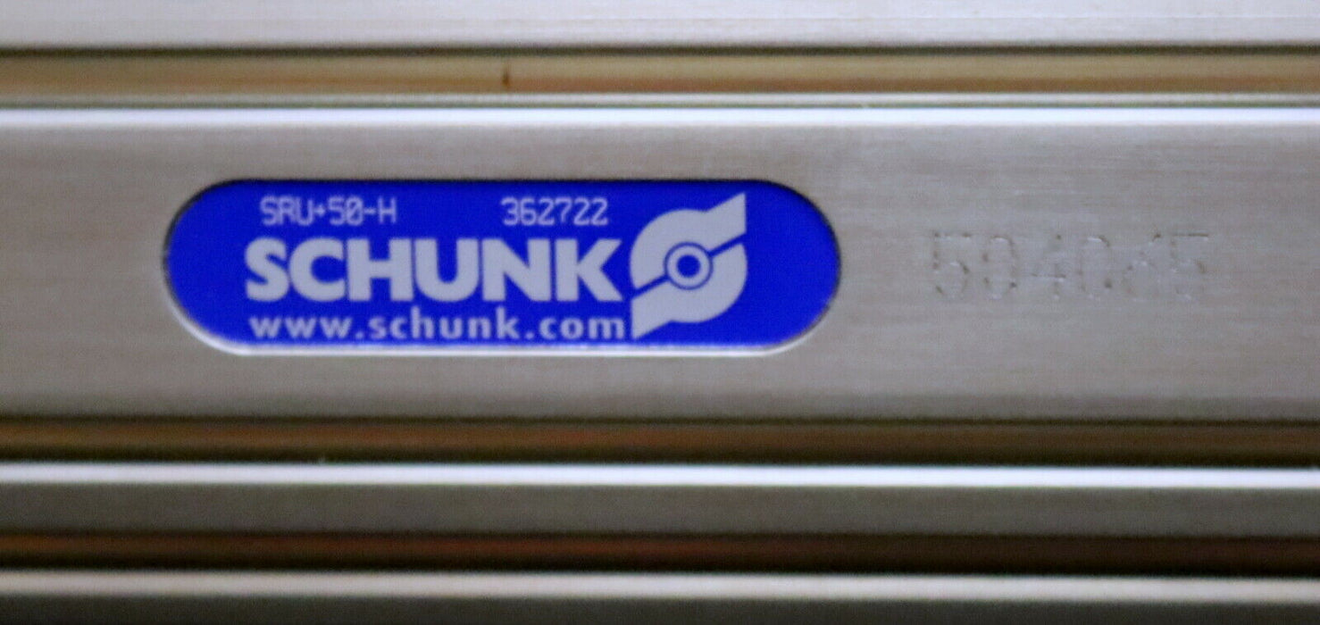 SCHUNK pneumatische Universalschwenieinheit SRU+50-H-180-3-8 ID 036722 unbenutzt