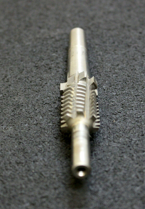 KÖPFER Schneckenrad-Radial-Schaftwälzfräser m=1,0 für SchneckenØ 17,8mm 1gg L