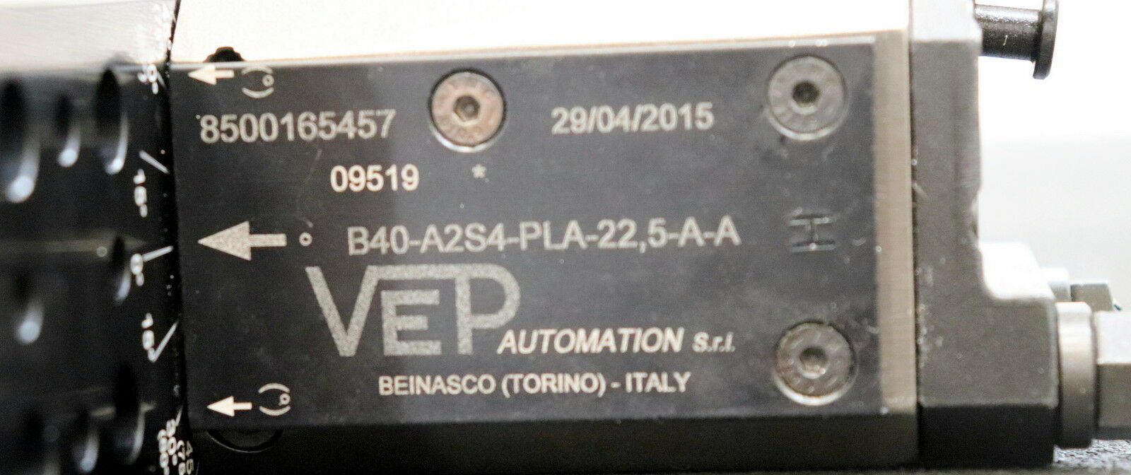 VEP AUTOMATION Flansch-Greifer Greifer-Spanner B40-A2S4-PLA-22,5-A-A ZylinØ 40mm