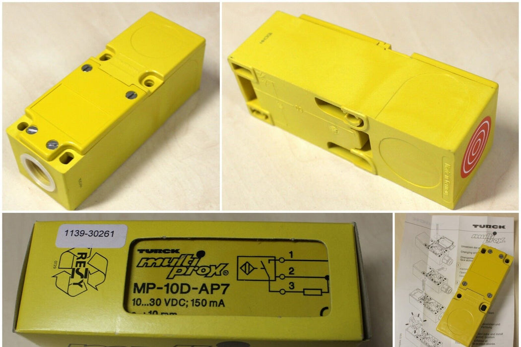 TURCK Induktiver Näherungsschalter Multiprox MP-10D-AP7 - 10-30VDC