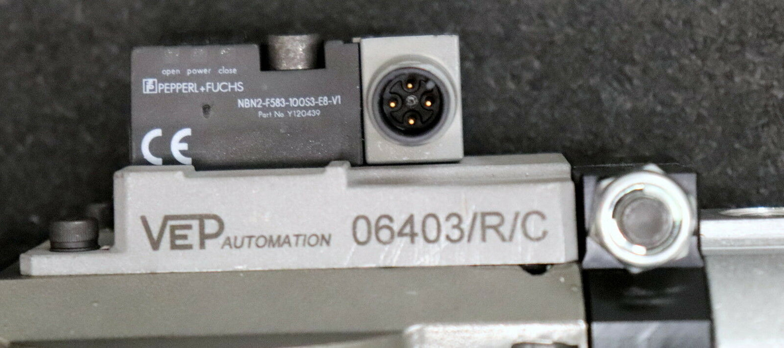 VEP AUTOMATION Flansch-Greifer Greifer-Spanner B40-A2S4-PRA-22,5-A-A ZylinØ 40mm